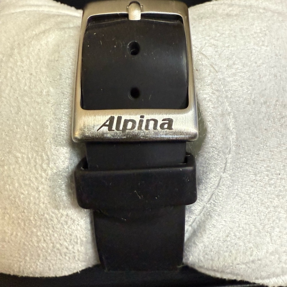 Alpina Seastrong Diver Chronograph Date Sports Mens Watch - Picture 5 of 8